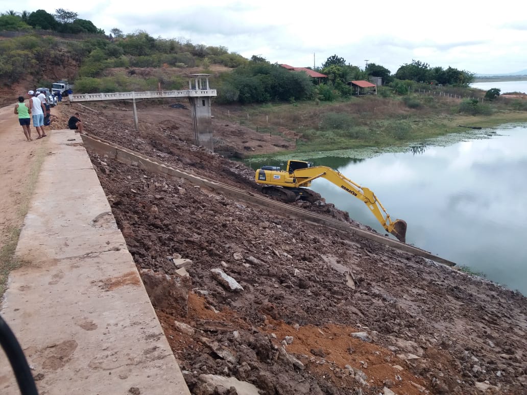 Começam obras de reforma do açude Lima Campos