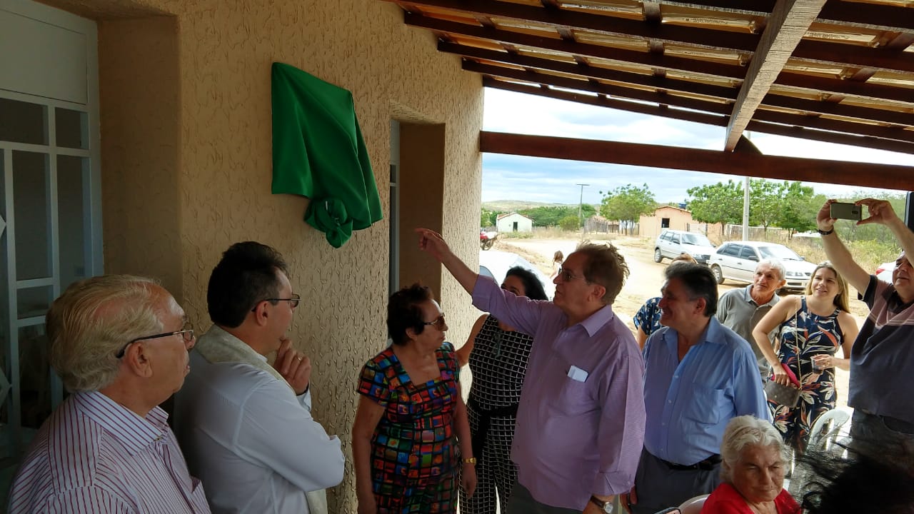 Inaugurada reforma da casa e placa em memória do casal Pimpino Alves e Laura Melo