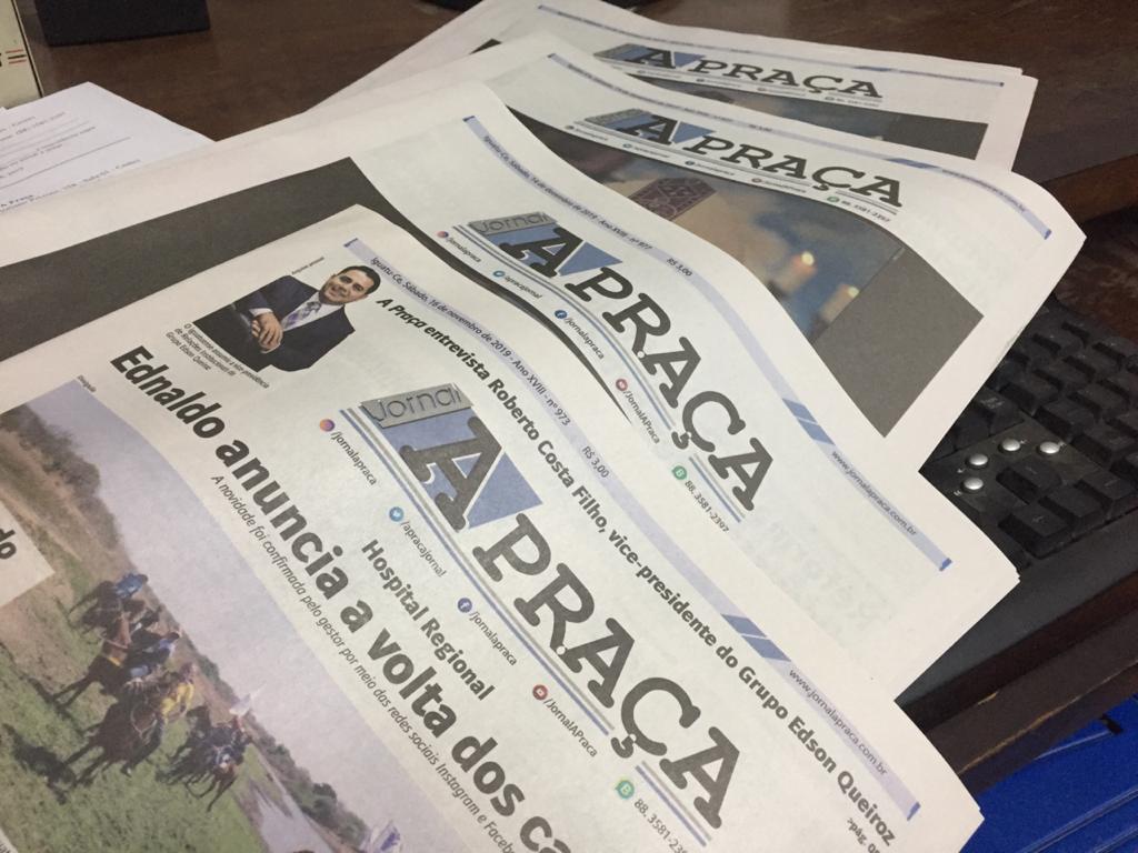 Jornal A Praça tem marca reconhecida