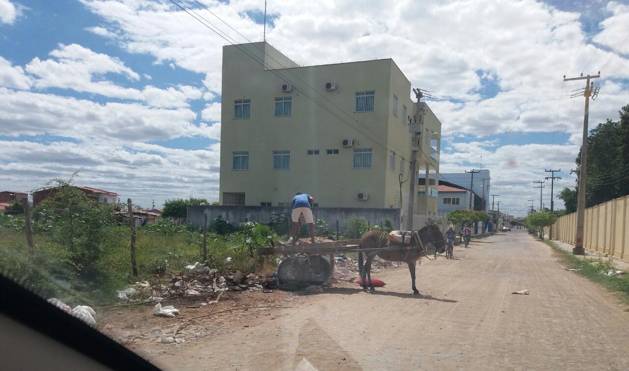 Moradores da Rua José Custódio denunciam deposição de lixo e entulho