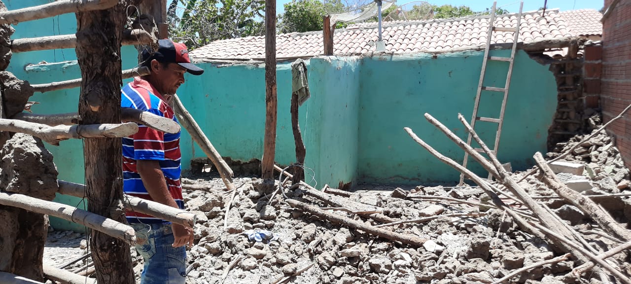 Idoso morre em reforma de casa na zona rural de Iguatu