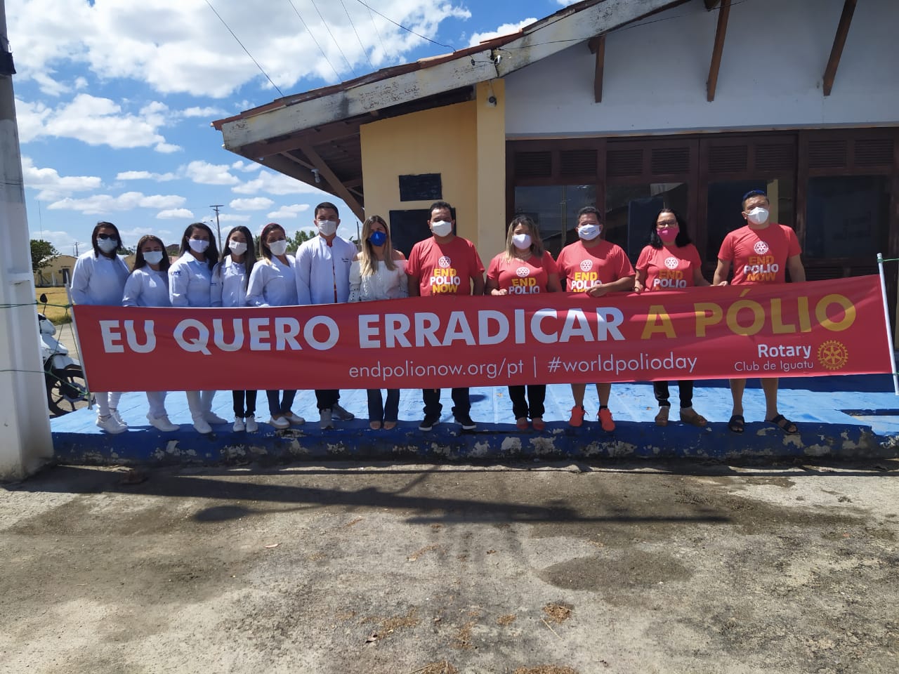 Rotary Club de Iguatu faz mobilização para vacinação de poliomielite