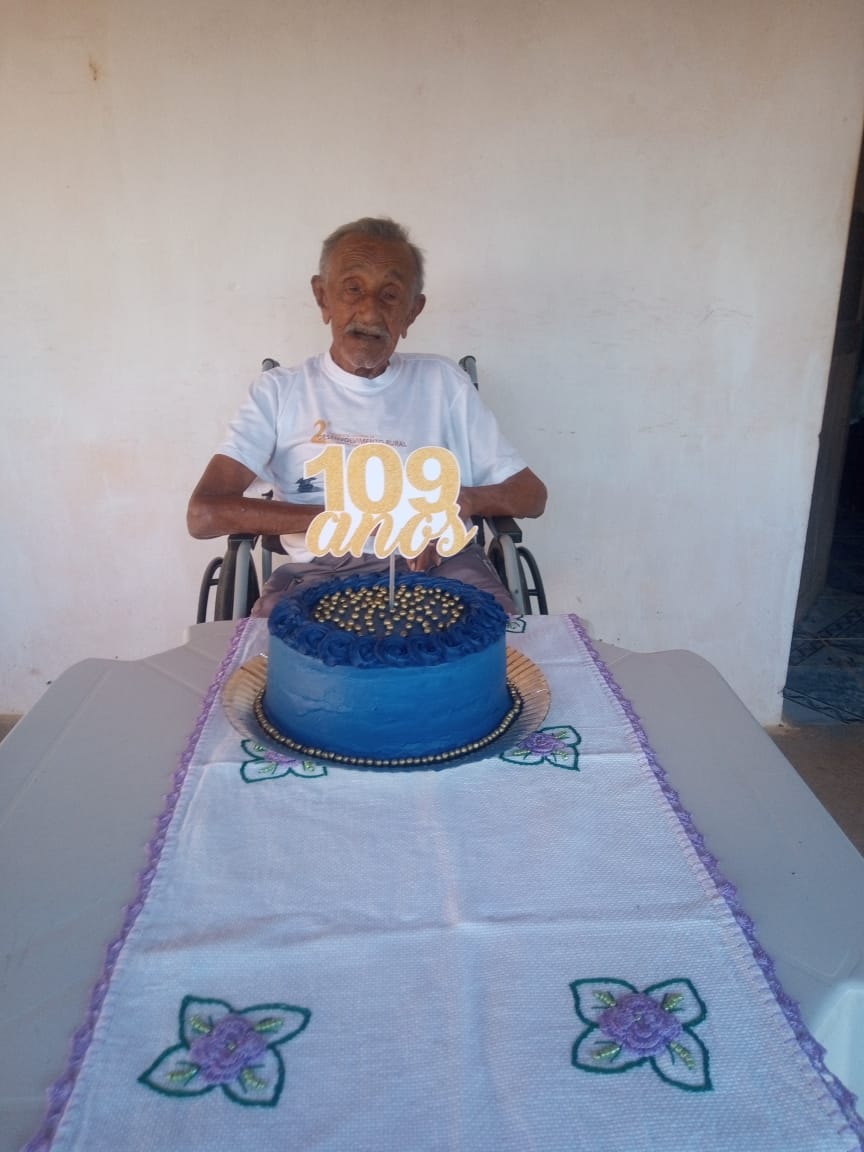 Agricultor de 109 anos pode ser o homem mais velho do Centro-Sul