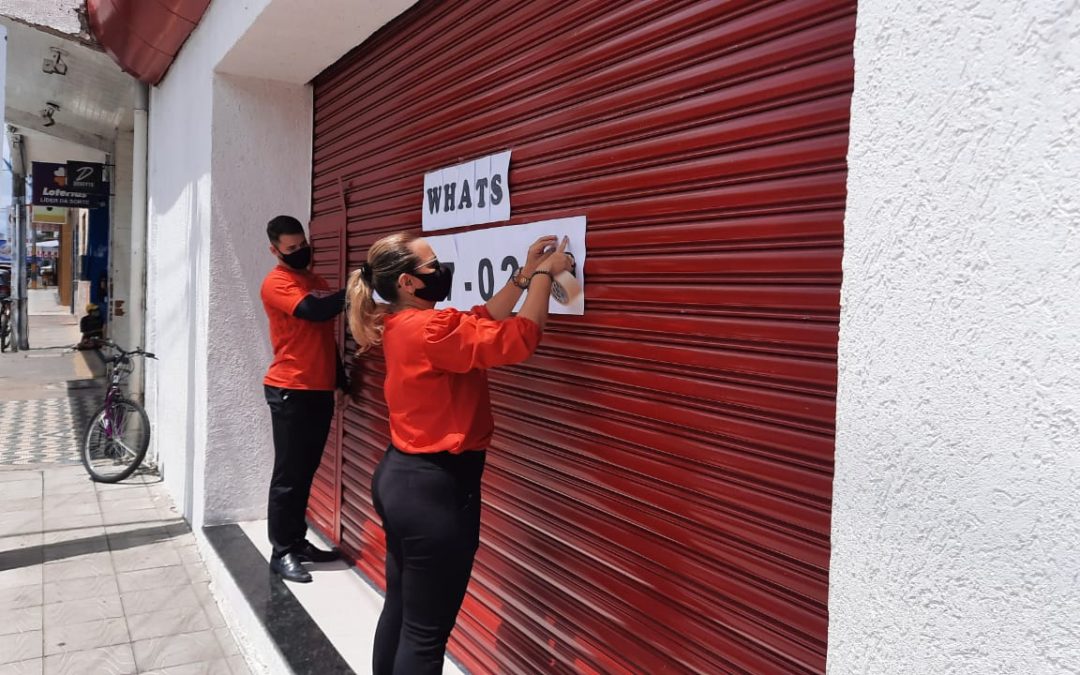 Medidas de isolamento mais rígidas refletem no comércio local