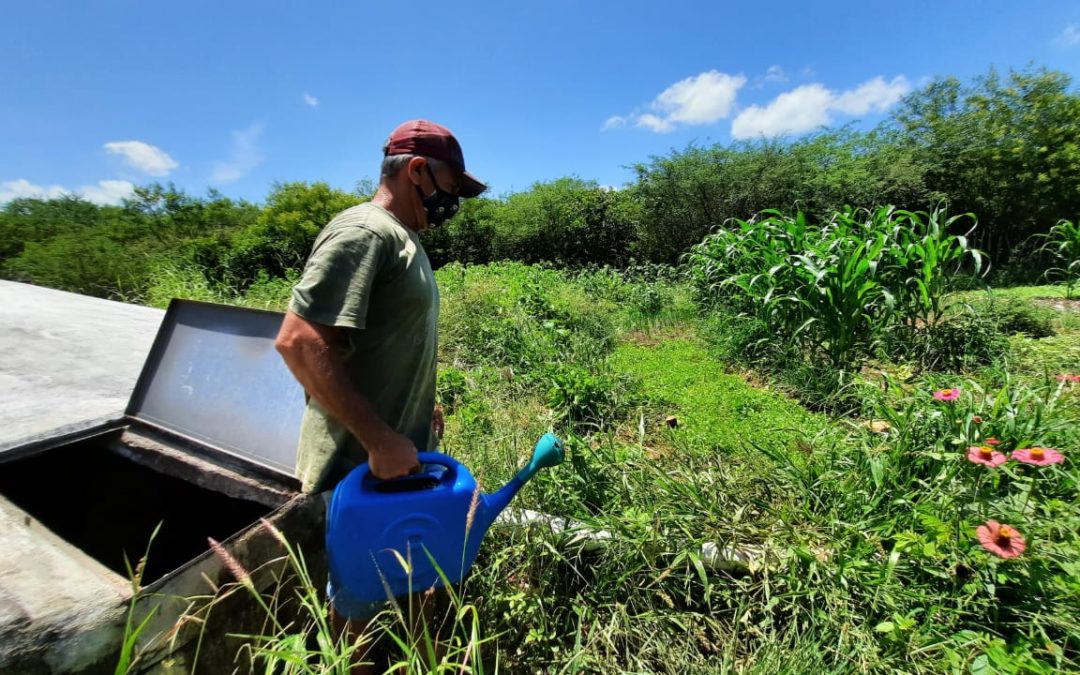 SDA faz levantamento sobre uso de cisternas de placas na agricultura local