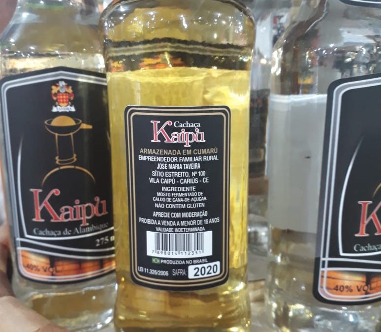 Kaipu: produtor valoriza seu lugar com nome da cachaça