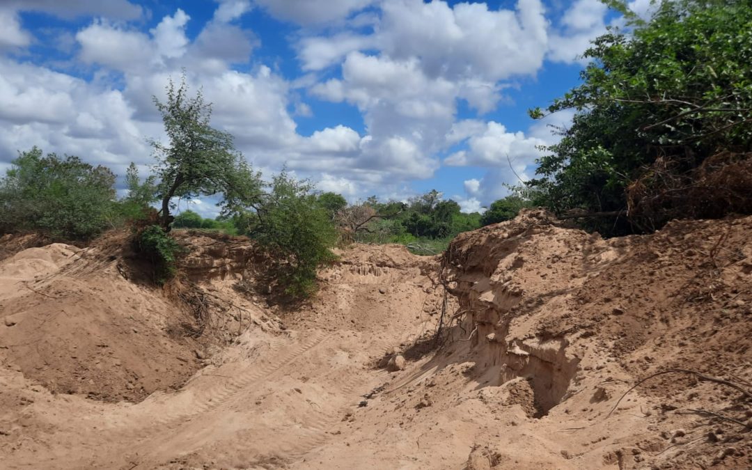 Intensificada fiscalização nas áreas de extração de areia no rio Jaguaribe