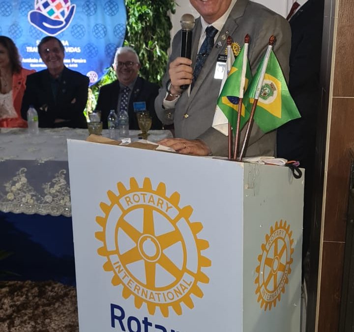 Governador Distrital do Rotary cumpre agenda em Iguatu