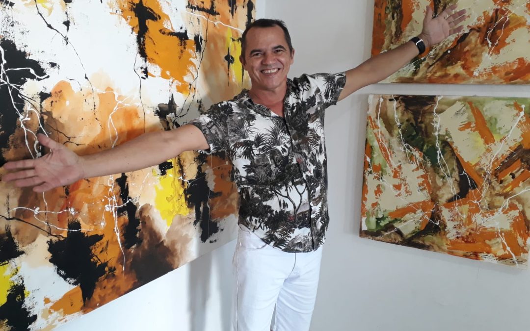 Artista plástico iguatuense vai expor suas obras na Suíça