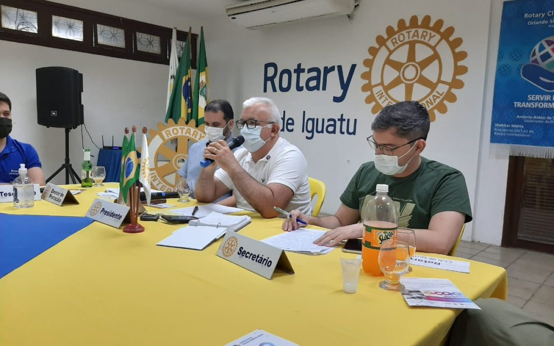 Sebastião Sobreira dá nome à sede do Rotary Club de Iguatu