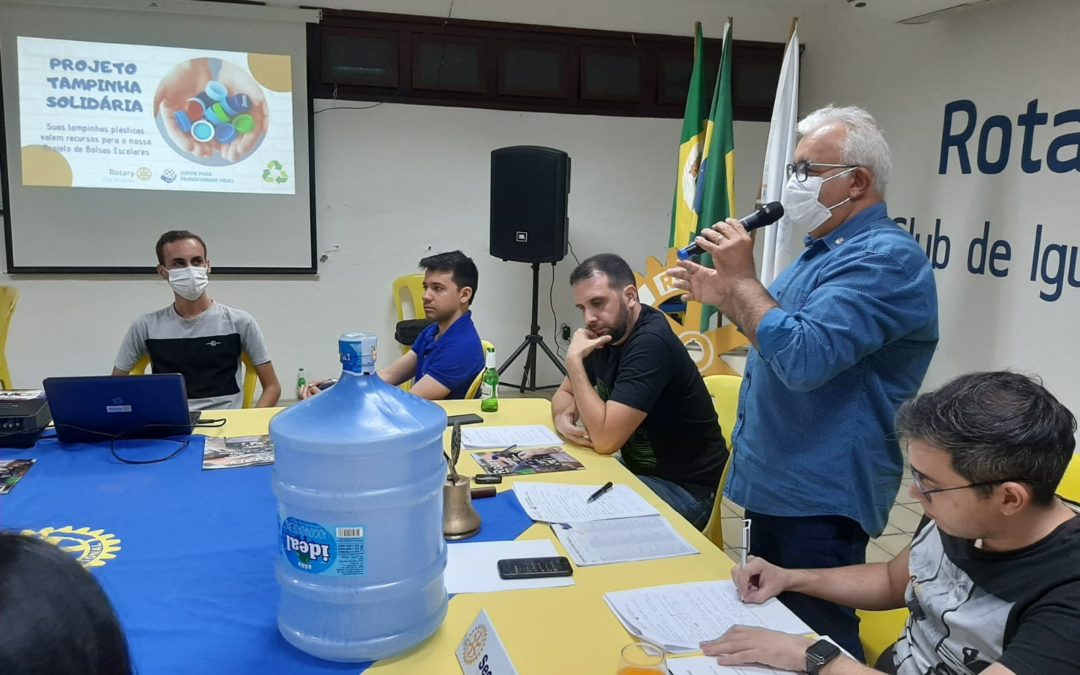 Rotary Club de Iguatu programa projeto ‘Tampinha Solidária’