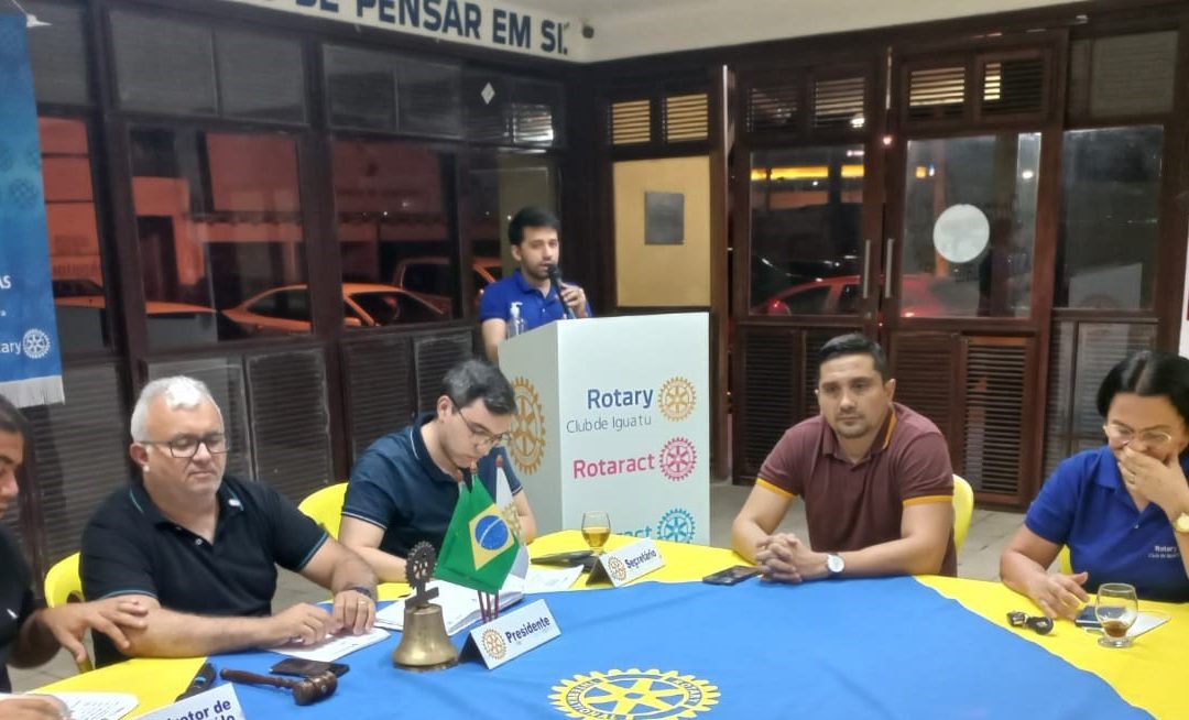 Rotary Club de Iguatu anuncia presidente 2023-2024