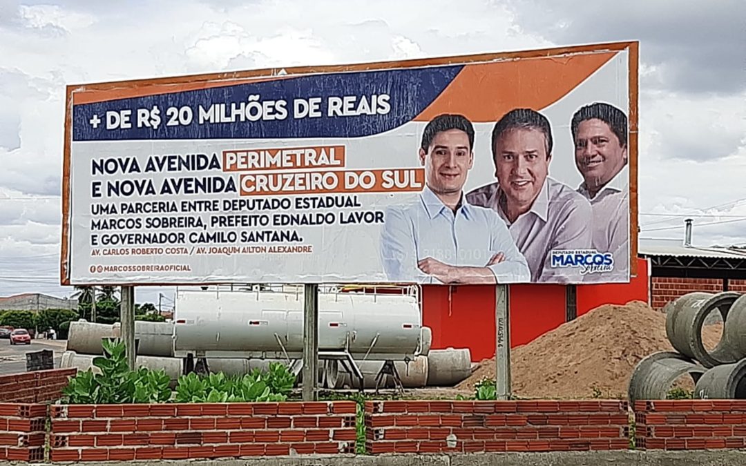 MP aciona governador, prefeito e deputado por autopromoção