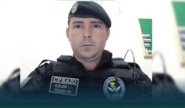 Policial do RAIO ajuda no socorro de vítima de acidente em Iguatu