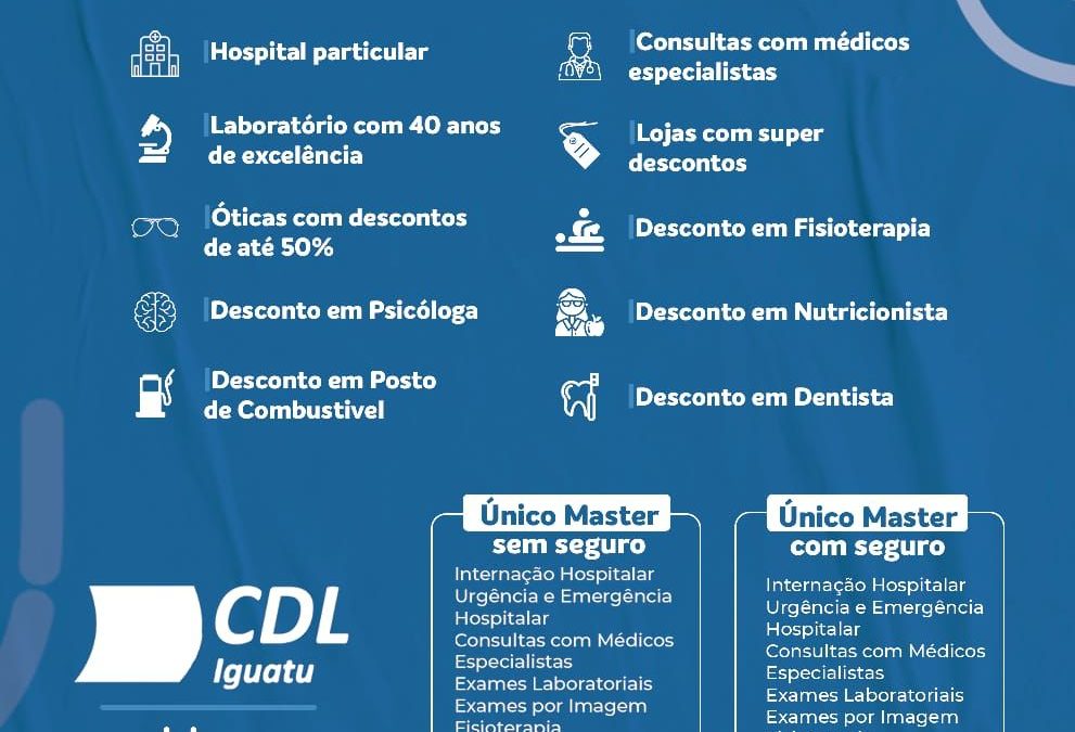 Parceria com plano ‘ÚnicoVida’ beneficia usuários do Cartão CDL