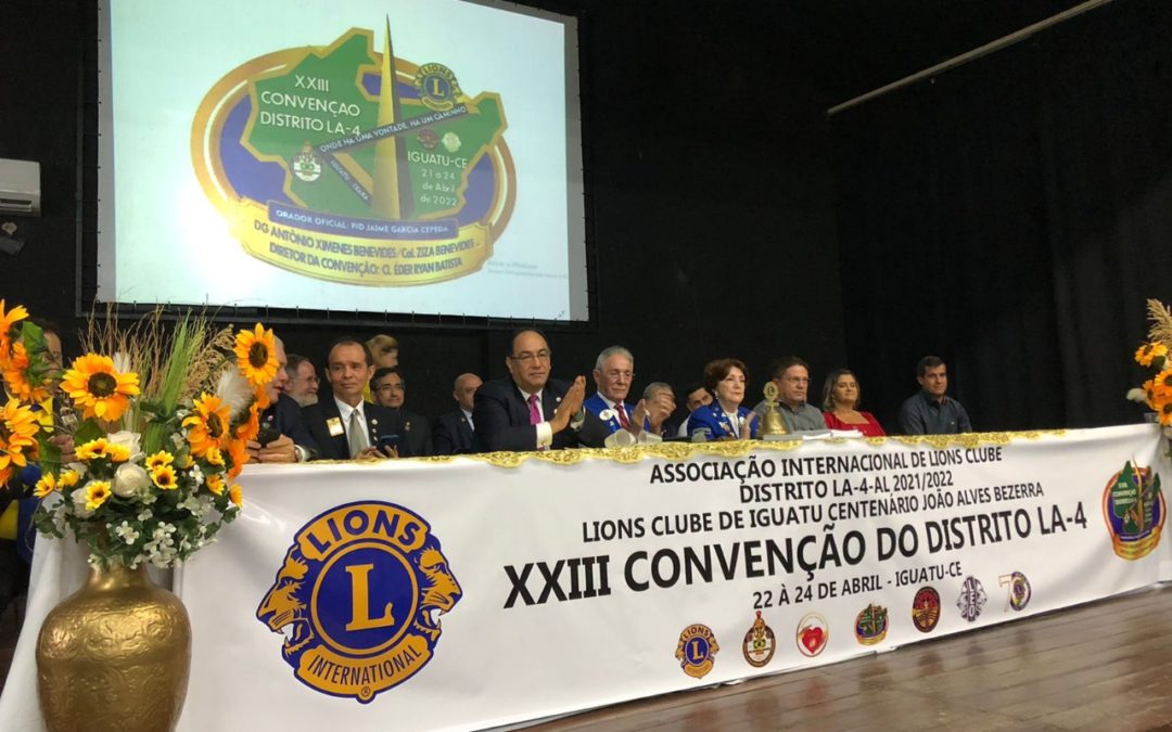 Iguatu é cidade-sede da XIII Convenção Estadual do Lions Clube