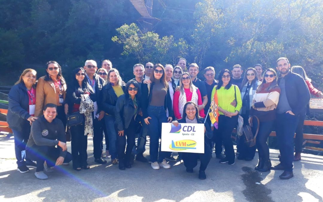 CDL de Iguatu leva caravana de 32 lojistas a Campos do Jordão