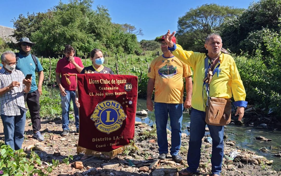 Projeto Jardins de Aristóteles realiza ação de conscientização e proteção do rio Jaguaribe