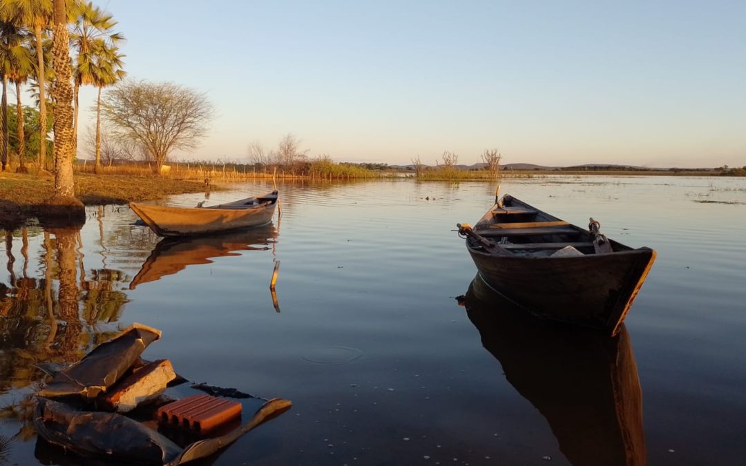 Lagoa de Iguatu cheia forma uma linda paisagem, mas é desconhecida dos moradores