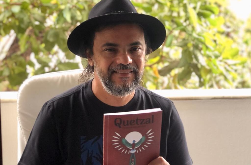 Quetzal obra de Eduardo Gondim vai ser lançada na 14ª Bienal Internacional do Livro do Ceará, em Fortaleza