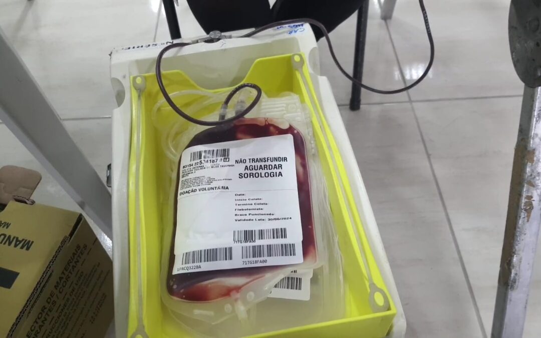 Coletas externas ajudam Hemoce a manter banco de sangue