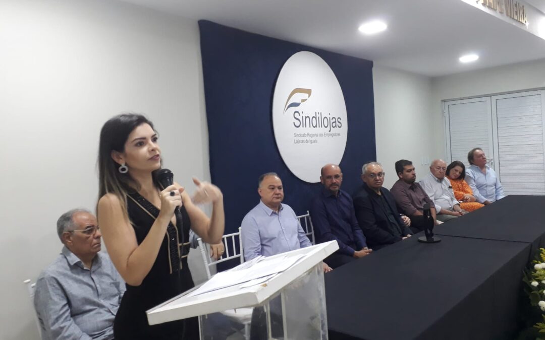 SINDILOJAS inaugura auditório da sede em noite de homenagens