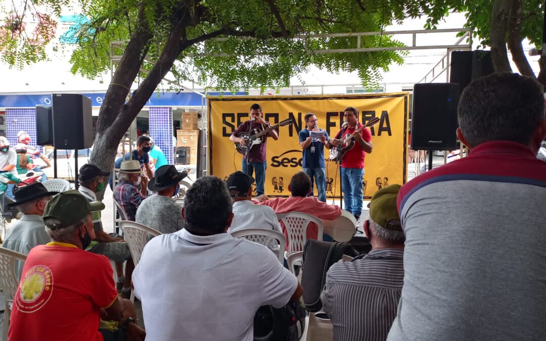 Sesc na Feira inicia programação cultural no Centro comercial