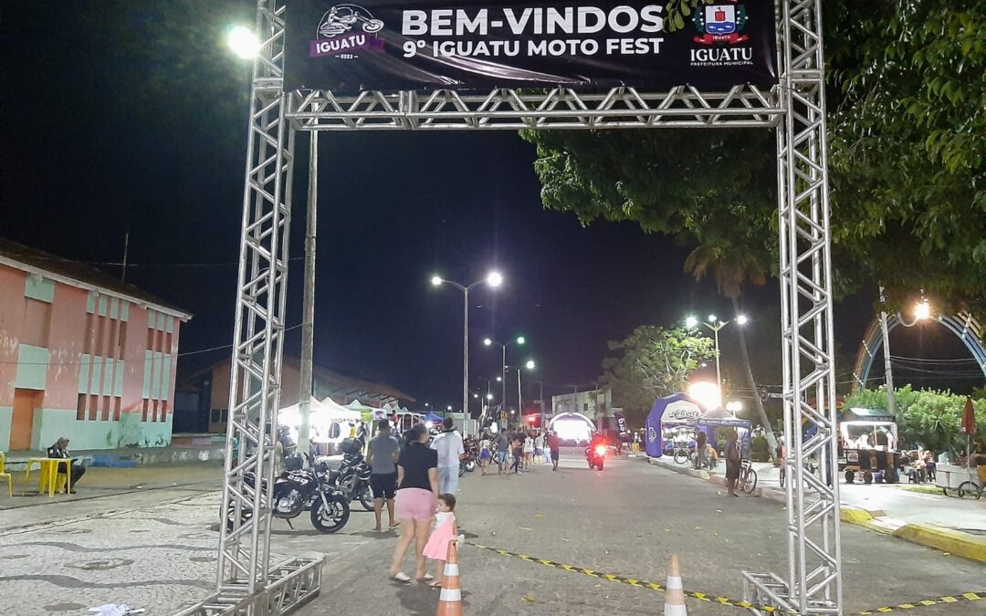 9° Iguatu MotoFest atrai moto clubes de toda região