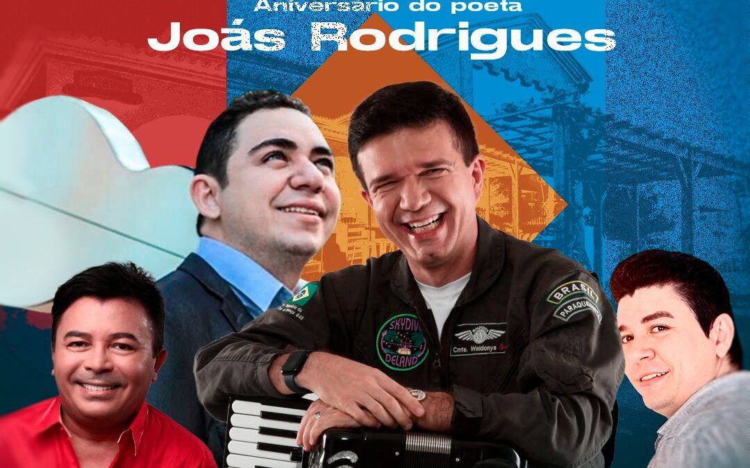 Poeta Joás Rodrigues celebra 30 anos com show cultural