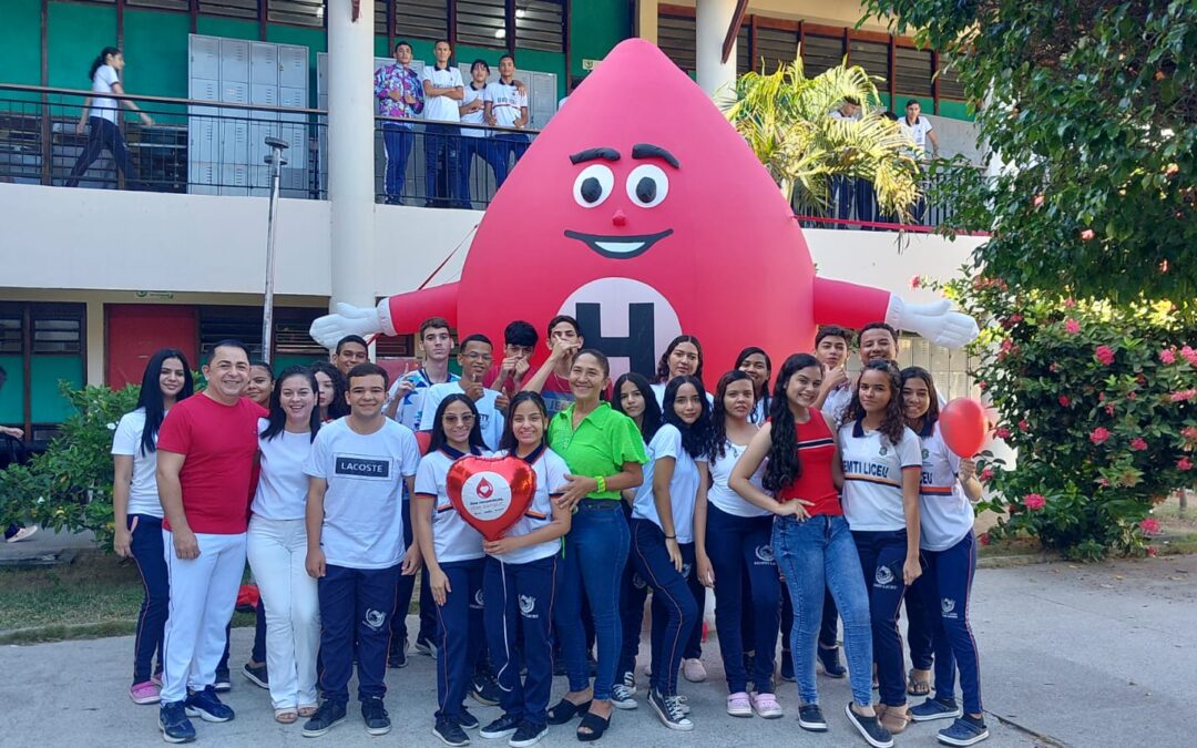 Liceu faz parceria com Hemoce para fortalecer banco de sangue