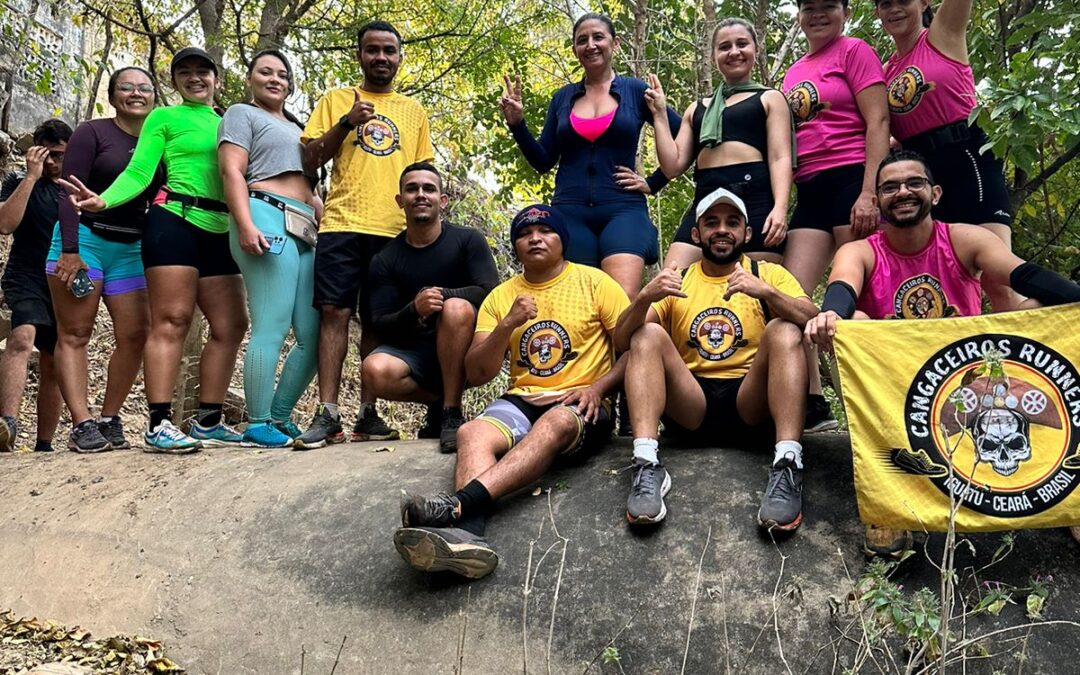 Grupo de corredores conhece realidade do rio Jaguaribe em Iguatu