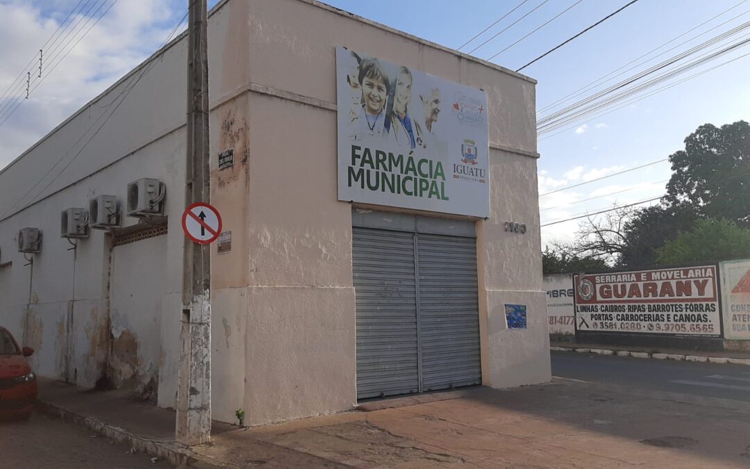 Central farmacêutica é alvo de arrombamento seguido de furto