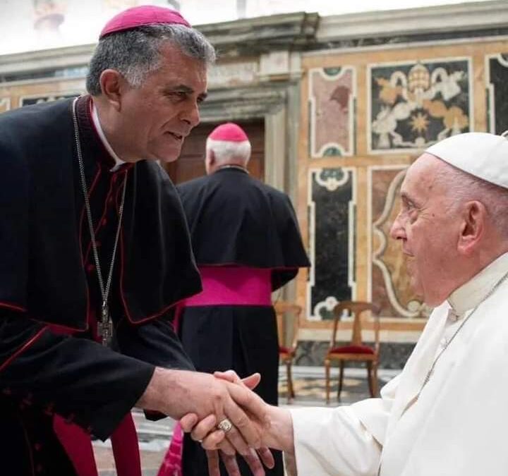 Dom Geraldo Freire, Bispo Diocesano de Iguatu, encontra-se com Papa Francisco no Vaticano