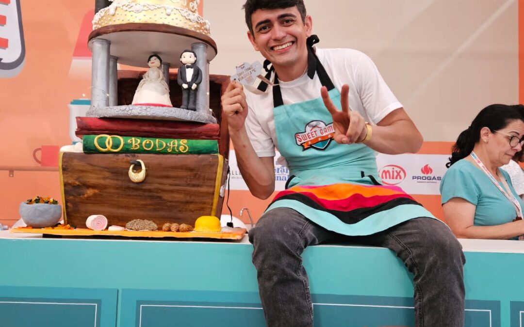 Roberto Júnior conquista terceiro lugar em evento nacional de confeitaria