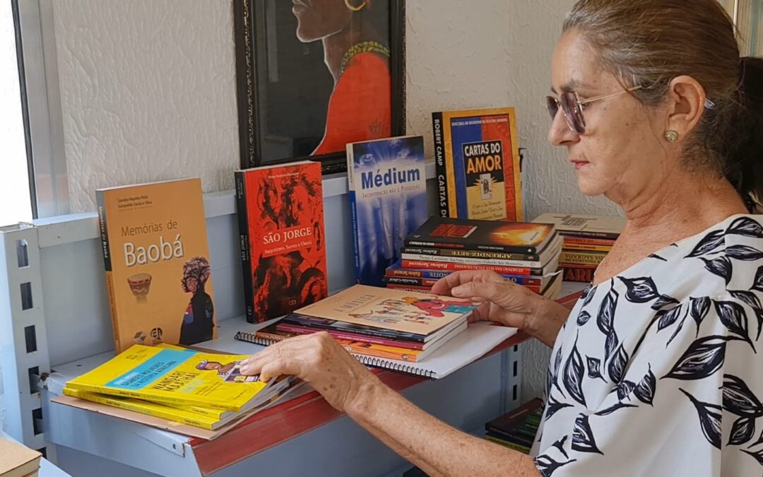 Centro religioso inaugura Sala de Leitura Velho Abel