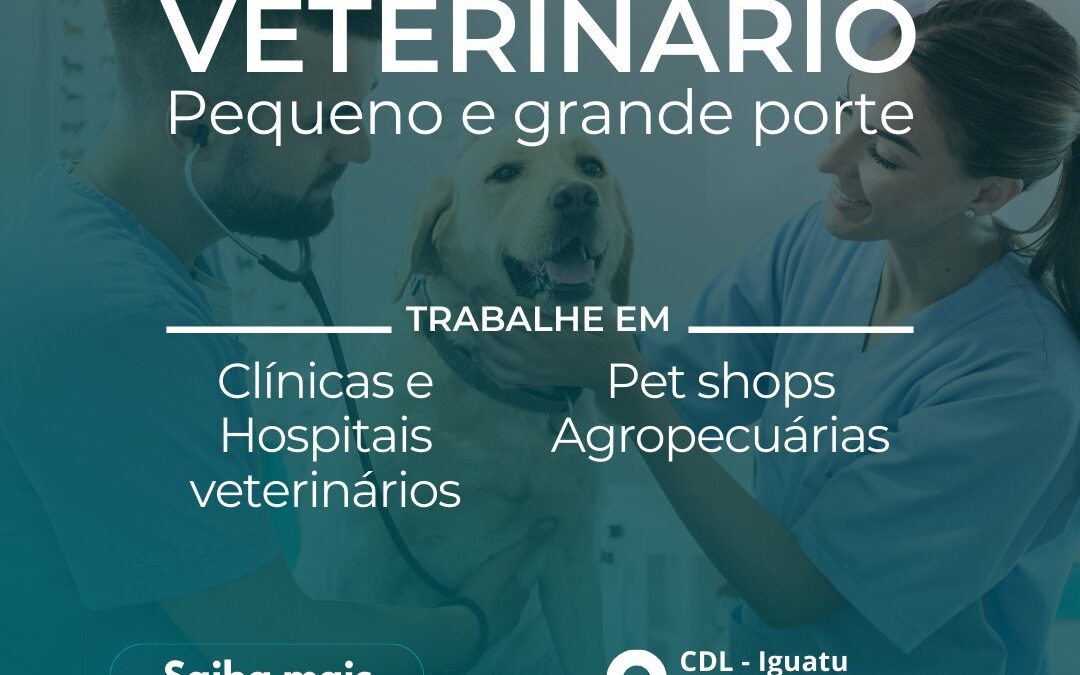 Empresa abre vagas para curso de ‘Auxiliar Veterinário’