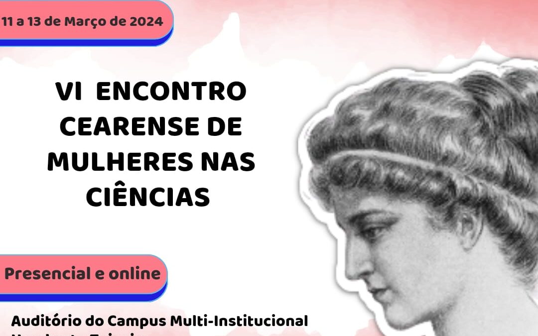 UECE – FECLI divulga VI Encontro Cearense de Mulheres nas Ciências