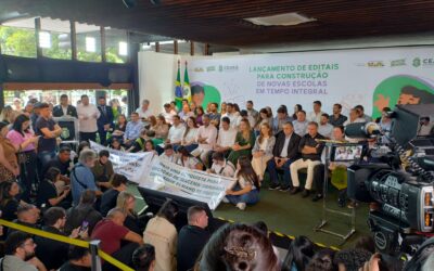 Camilo Santana e Elmano de Freitas lançam editais para construção de Escolas de Ensino Médio em Tempo Integral no Ceará