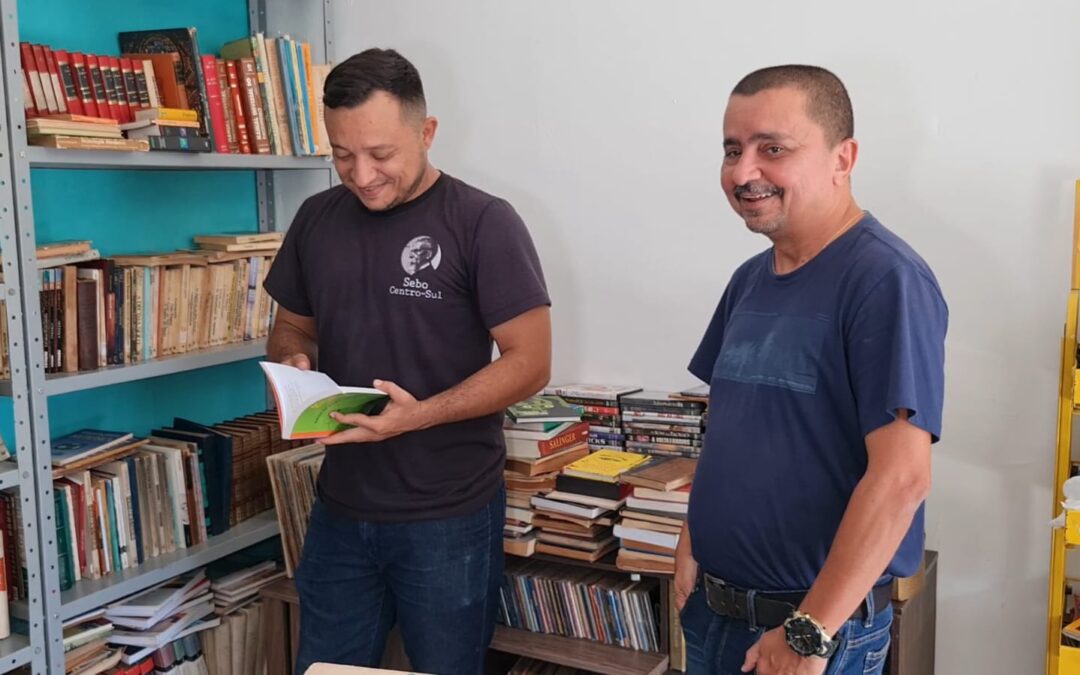 Sebo Centro Sul: espaço voltado para livros, música, cafezinho e boa conversa