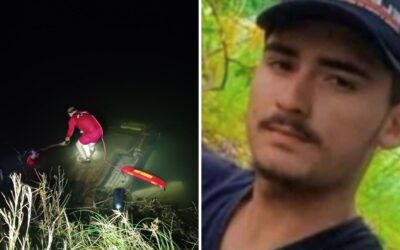 Polícia investiga morte de jovem encontrado em caminhonete submersa em açude