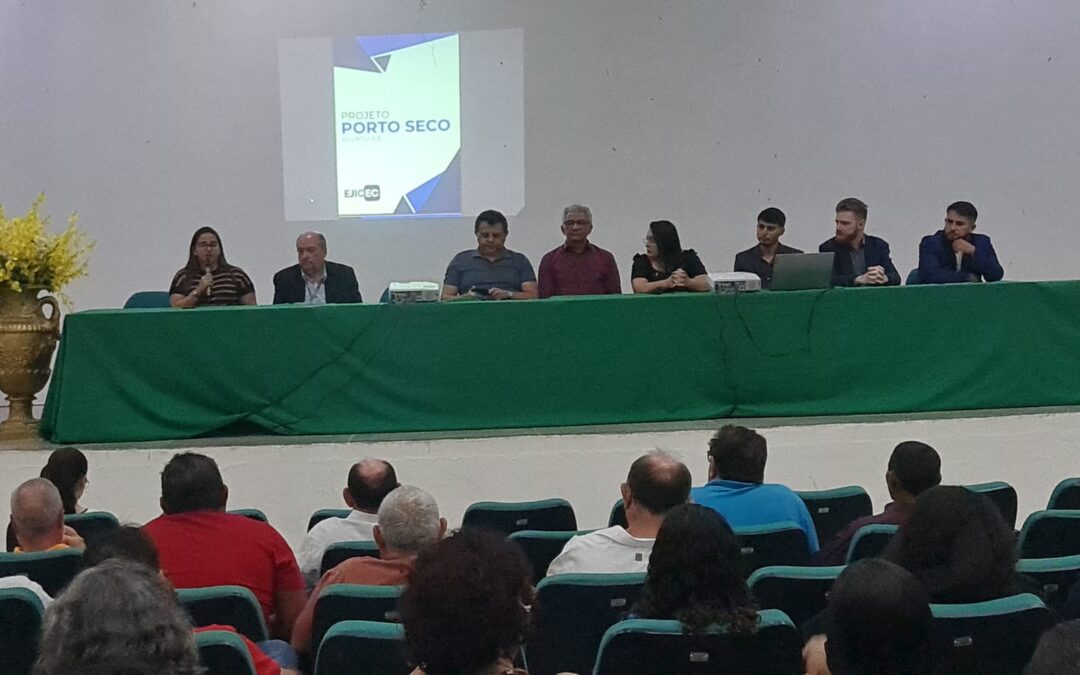 Alunos do curso de Economia da Urca mostram viabilidade para instalação do Porto Seco em Iguatu