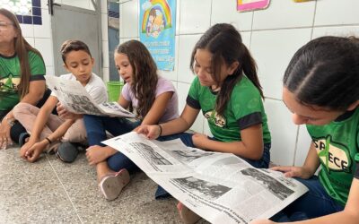 Alunos do Barro Alto aprendem sobre gênero textual com aula prática